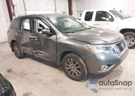 2016 Nissan Pathfinder Sv z USA, uszkodzony, nr VIN 5N1AR2MM5GC627946